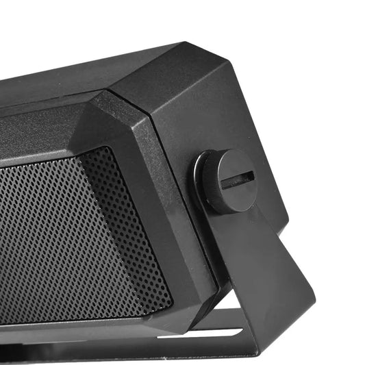 7W External Speaker For Car Sound Box Loudspeaker Boxes 400Hz with 3.5mm Audio Jack 6ft Power Cable