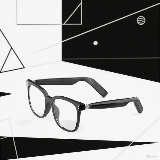 AI Smart Translate Eyeglasses BT 5.4 Call Intelligent Translator Glasses Rechargeable Audio Music Call Sunglasses for Men Women