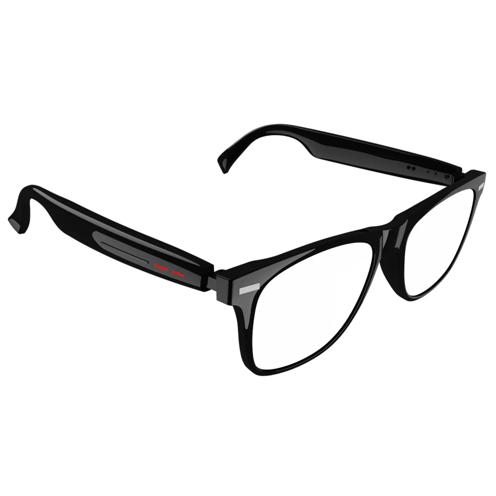 Smart Glasses AI Voice Assistant Outdoor Sport Glasses with Camera Remote Shooting Open Ear Sound Mic & Speakers for Men & Woman