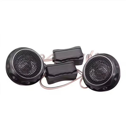 1 Pair MAX 140W Car Tweeter Speakers DC12V Tweeter System Door Speaker Car Modified Automobile Audio Silk Dome Tweeters
