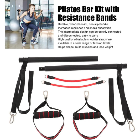 with Resistance Bands, Multi Purpose Yoga , Adjustable Gym Resistance , Yoga Pull for Training