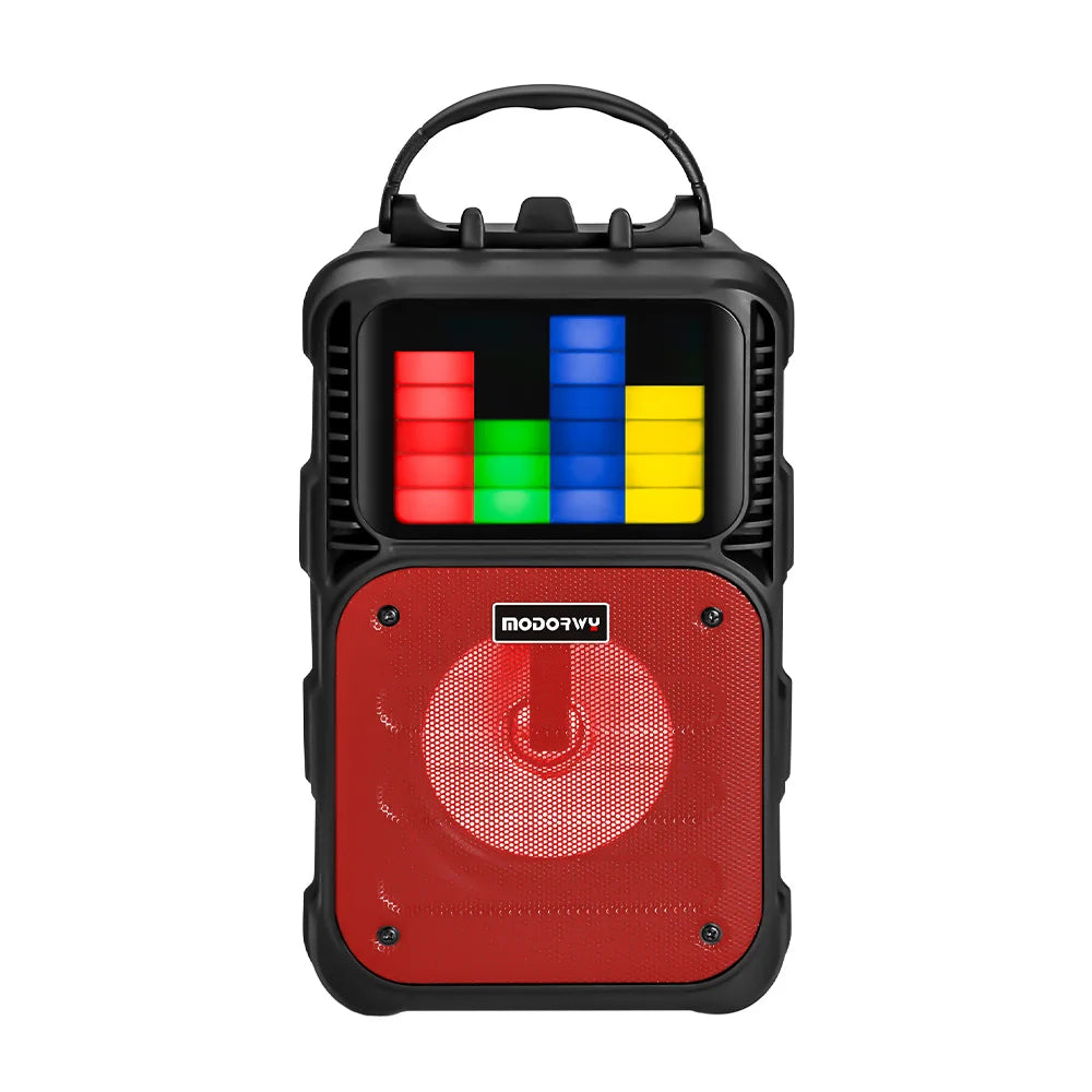 Long Standby Karaoke Speaker USB/microSD, Bluetooth, Microphone, DJ, Hi-Fi, RGB Lights, and Partybox Altavez Speaker
