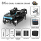 New F169 8K HD Dual Camera Dron  WIFI FPV RC Drone Professional Height Hold Four Side Obstacle Avoidance Foldable Quadcopter