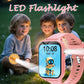 Kids Sports Smartwatch Ages 3-14: 18 Educational Games, Touchscreen Music Player, Purple Silicone Strap for Daily & Outdoor Use