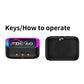 Smart Speaker Voice Assistant Portable BT Speaker with RGB Lights for Bedroom Living Room