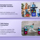 Long Standby Karaoke Speaker USB/microSD, Bluetooth, Microphone, DJ, Hi-Fi, RGB Lights, and Partybox Altavez Speaker