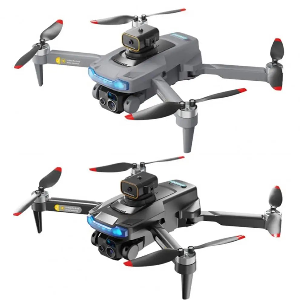 1 Set Remote Control Drone with Camera Brushless Motor Drone Obstacle Avoidance Foldable 360 Degrees Flip WiFi RC Quadcopter Toy