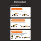 Abdominal Roller Abdominal Workout Roller With Resistance Band Multifunctional Abs Workout Equipment Core Strength Training