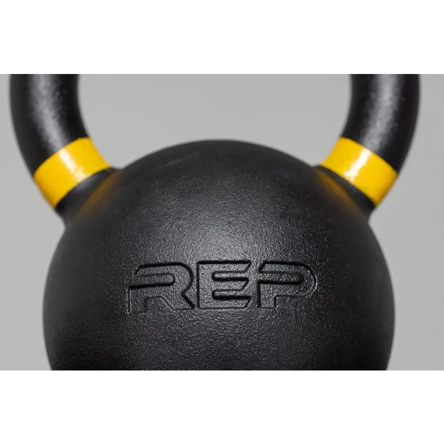 Single Kettlebells 5lb to 50lb Range Cast Iron Strength Training Equipment for Home Gym Adjustable Weight Power Workout Tool Fr