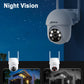 ANRAN 5MP Wired Security Camera 2.4G&5G Wifi Camera 24/7 Record Home Security Protection IP66,Compatible Alexa,Auto Tracking