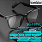 AI Smart Glasses Multifunction Camera Bluetooth BT 5.4 Call Voice Assistant Glasses Magnetic Translate Glasses for Men Women