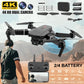 Hd 8k Drone E88 Pro Max Foldable Mini Rc Drone With Dual Camera Colorful Lights Screen Control Boys Gift 10 Min Flight Time