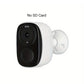 2K/3MP wireless outdoor security Camera 5200 mah battery powered PIR body detection night vision with spotlight two-way call