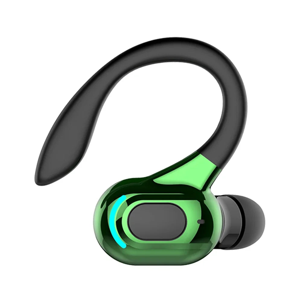M-F8 Waterproof Bluetooth 5.2 Single Ear Wireless Earbuds with Noise Cancellation and 10 Hours Battery Life