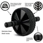 Ab Roller Wheel, Abs Workout Equipment for Abdominal & Core Strength Training, Exercise Wheels for Home Gym, Fitness Equipment