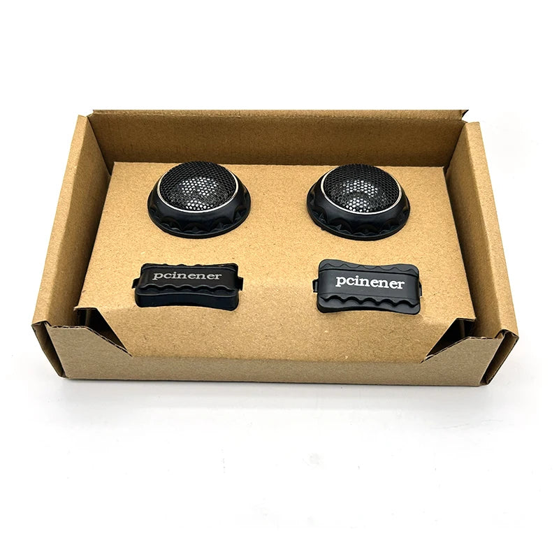 1 Pair MAX 140W Car Tweeter Speakers DC12V Tweeter System Door Speaker Car Modified Automobile Audio Silk Dome Tweeters