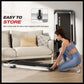 Home Walking Pad Treadmill with Incline 2.5HP Folding Treadmill 330LBS Capacity 2-in-1 Portable Walking Pad with Handle Bar Ges