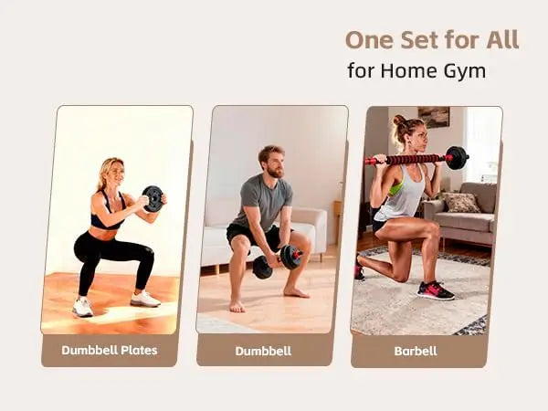 4-in-1 Adjustable Dumbbell Set with Barbell, Kettlebell & Push-Up Stand for Home Gym Fitness