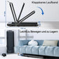 3in1 Walking Pad Treadmill 300 lbs Capacity Foldable Treadmill 3.0HP Quiet Under Desk Treadmill Exercise Machine for Home&Office