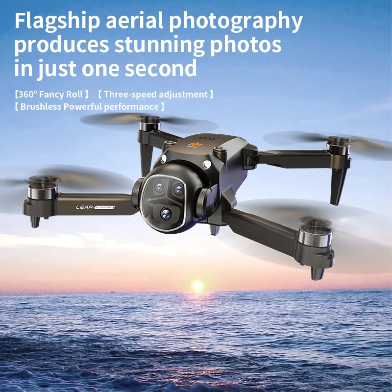 2025 H21 VR Drone 4K HD Professional 90° ESC Camera Brushless motor Optical flow hovers Quadcopter Drones Gifts Toys New