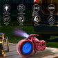 Bluetooth Speaker Motorcycle Replica Retro Ride FM Radio TWS LED Party Lights Tws Rechargeable USB TF Outdoor Speaker