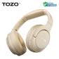 Refurbished TOZO Hi-Res Over Ear Headphones with Mic Hybrid Active Noise Cancelling 38dB Wireless&Wired Headsets 40mm Driver