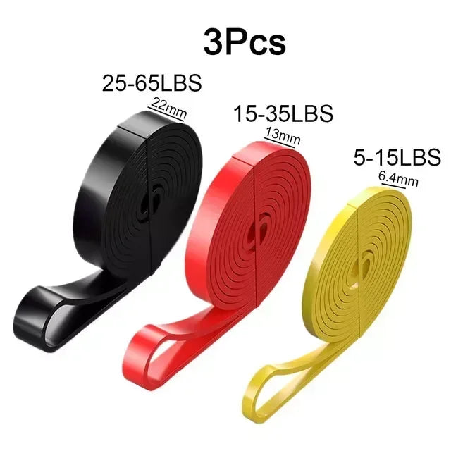 5~125lbs Tpe Gym Resistance Bands Gym Equipment for Home Boxing Yoga Exercise Equipment  Shoulder Back Rehab for Woman Man\;[o0i