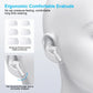 Portable Wireless Audio Headset Bluetooth 5.4 Earphones 3D Stereo Wireless EarBuds with USB-C Charging Case Sports, Audio Calls