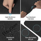 Foldable Travel Yoga Mat 6mm Thick with Carrying Bag, Non-Slip TPE Exercise Pilates Mat for Home and Gym Use