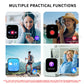 Wireless call information reminder silicone strap smart watch, unisex sports watch