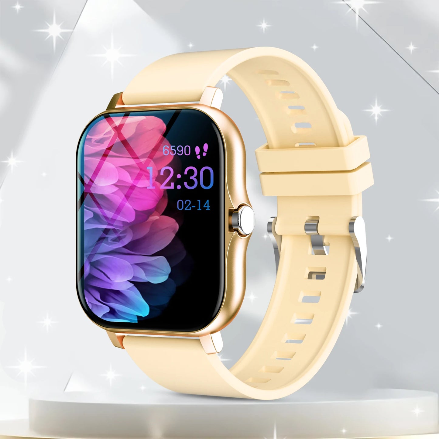 Smart watch wireless calling/dial Sport mode calling reminder and rejection fitness monitoring for iPhone/Android