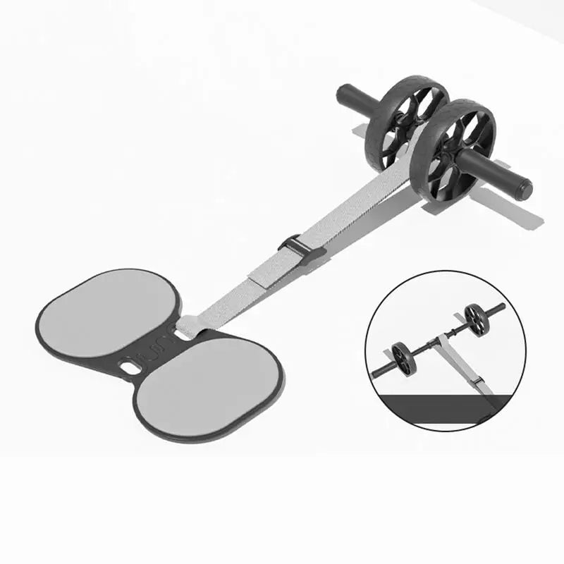 Abdominal Roller Abdominal Workout Roller With Resistance Band Multifunctional Abs Workout Equipment Core Strength Training