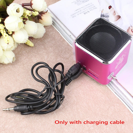 TD-V26 Mini Bluetooth Speaker with FM Radio MP3 Player LED Display and TF Card Support in Portable Design