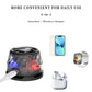 Magnetic Wireless Speaker Multicolor LED Wireless Loudspeaker Battery Bank Small Wireless Loudspeaker With RGB Light for Home