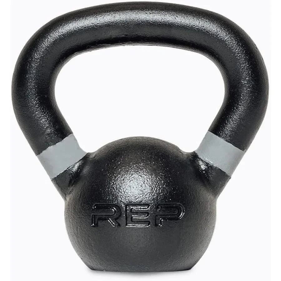 Single Kettlebells 5lb to 50lb Range Cast Iron Strength Training Equipment for Home Gym Adjustable Weight Power Workout Tool Fr
