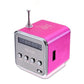 TD-V26 Mini Bluetooth Speaker with FM Radio MP3 Player LED Display and TF Card Support in Portable Design