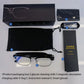 Smart Glasses AI Voice Assistant Outdoor Sport Glasses with Camera Remote Shooting Open Ear Sound Mic & Speakers for Men & Woman
