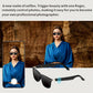 SENBONO NEW Smart Glasses With Sunglasses Open Ear Headsets Hands-Free Calling Sunglasses Anti-blue Light Glasses For Men Womem