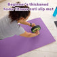 1PCS Yoga Mats Anti-slip Sport Fitness Mat For Exercise Yoga And Pilates Gymnastics Mat Fitness Equipment Rubber Sports Mat