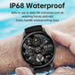 SENBONO New Smart Watch AMOLED Always On Bluetooth Call Fitness Tracker IP68 Waterproof Smartwatch Men Women for Android IOS