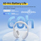 QCY H3 Lite ANC Wireless Headphones Active Noise Cancelling Over Ear Headset Bluetooth 5.3 Earphones 40mm Driver HiFi Sound 60H