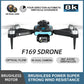New F169 8K HD Dual Camera Dron  WIFI FPV RC Drone Professional Height Hold Four Side Obstacle Avoidance Foldable Quadcopter