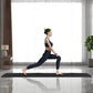 Foldable Travel Yoga Mat 6mm Thick with Carrying Bag, Non-Slip TPE Exercise Pilates Mat for Home and Gym Use