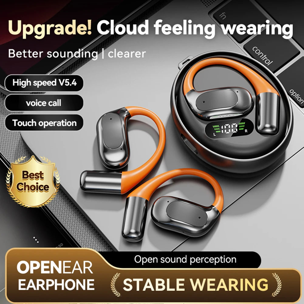 Wireless BT Translation Earbuds Real Time Language Translator Earbuds Translation Headphones for Travel Business and Learning