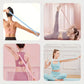 Premium Yoga Resistance Band for Total Body Workout Back Stretching Strength Training and Flexibility Exercise Durable