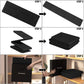 Foldable Travel Yoga Mat 6mm Thick with Carrying Bag, Non-Slip TPE Exercise Pilates Mat for Home and Gym Use