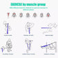 5~125lbs Tpe Gym Resistance Bands Gym Equipment for Home Boxing Yoga Exercise Equipment  Shoulder Back Rehab for Woman Man\;[o0i