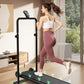 Non-Electric Treadmill with Dual Flywheel & Fixed Incline - Motorless Treadmill with LCD Monitor,Non-Slip Belt,for Home/Gym Use