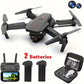 Screen-Controlled Drone with Dual Cameras for Aerial Photography, Optical Flow Positioning, Foldable Remote Control Aircraft Toy