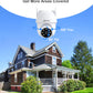 ANRAN 5MP Wired Security Camera 2.4G&5G Wifi Camera 24/7 Record Home Security Protection IP66,Compatible Alexa,Auto Tracking